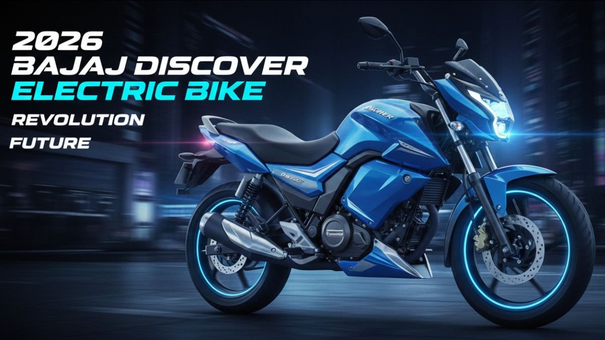 2026 Bajaj Discover Electric Bike